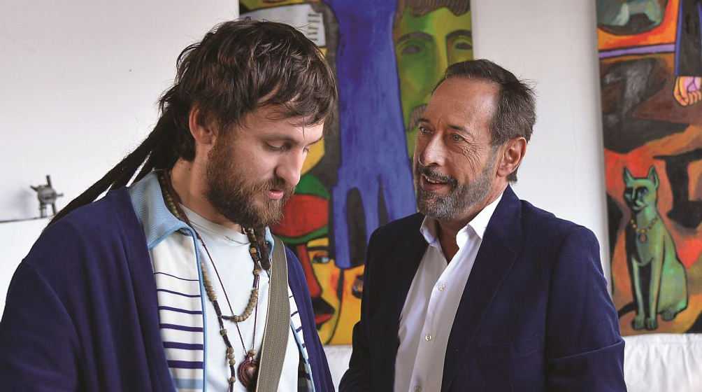 Raúl Arévalo y Guillermo Francella en Mi Obra maestra