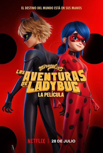 Poster de Prodigiosa: Las aventuras de Ladybug. La película