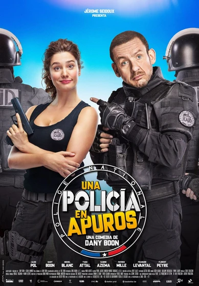 Imagen de una-policia-en-apuros (Cartel español)