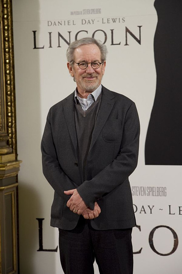 Steven Spielberg en Lincoln (Photocall en Madrid. Enero 2013)