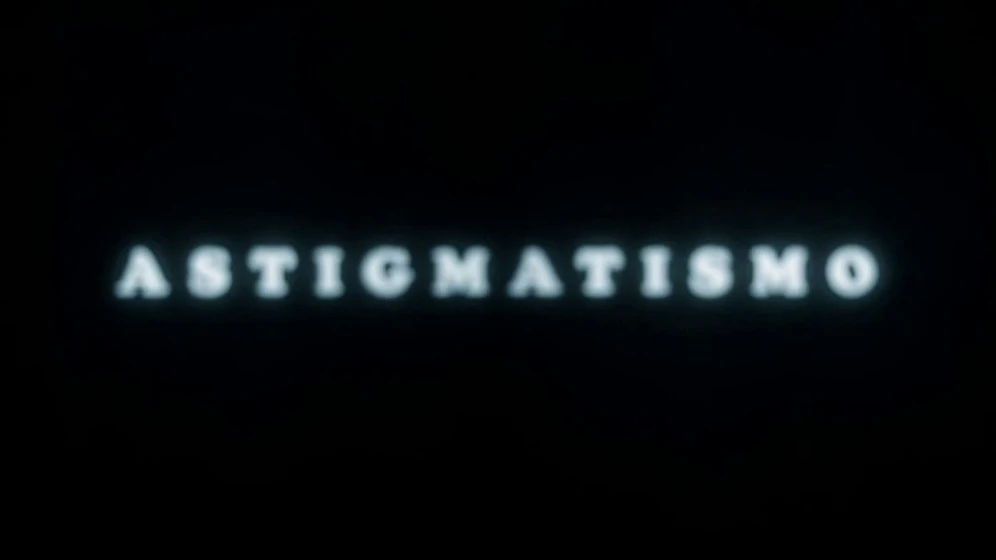 Imagen de astigmatismo (Títulos de crédito)