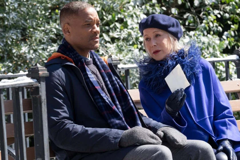 Will Smith y Helen Mirren en belleza-oculta