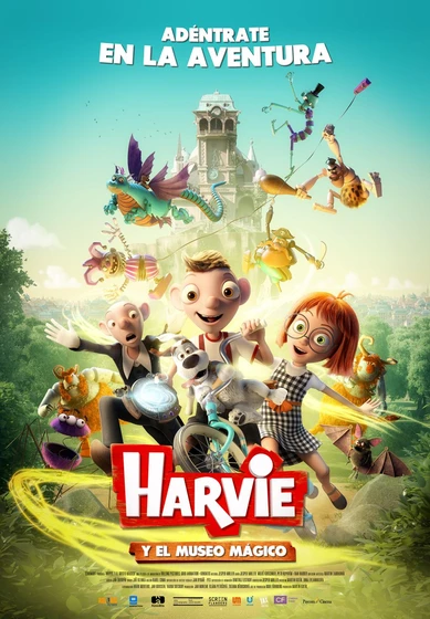 Imagen de harvie-y-el-museo-magico (Cartel español)