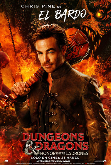 Imagen de Dungeons & Dragons. Honor entre Ladrones (Cartel personajes español)