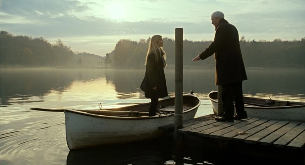 Michael Caine y Clémence Poésy en Mi Amigo Mr. Morgan