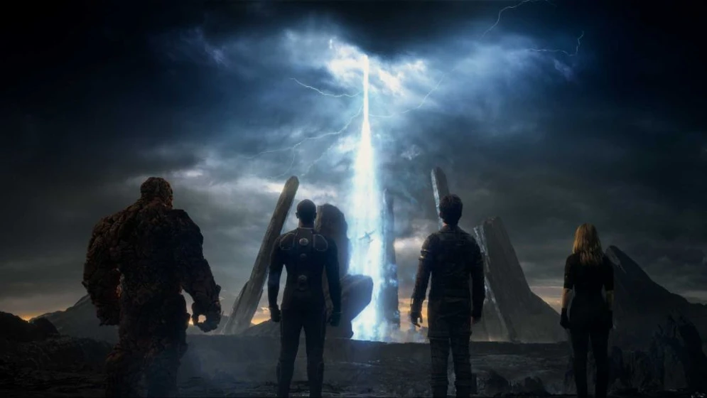 Jamie Bell, Kate Mara, Michael B. Jordan y Miles Teller en cuatro-fantasticos