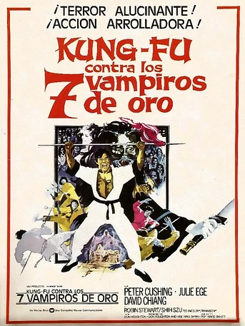 Poster de Kung Fu Contra los Siete Vampiros de Oro