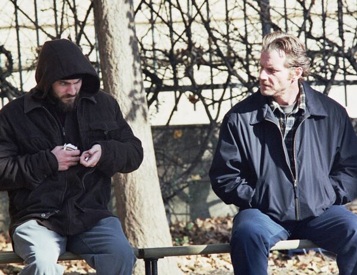 Wes Bentley y Mark Borkowski en The Ungodly (Inhumano)