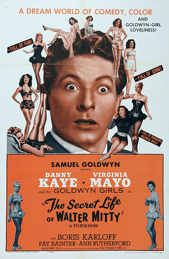 poster of content La Vida Secreta de Walter Mitty (1947)