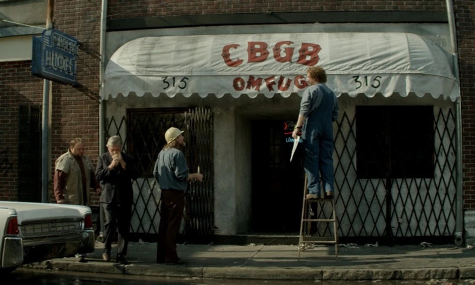 Alan Rickman y Ryan Hurst en cbgb