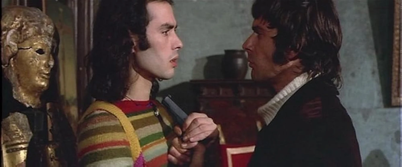 Tomas Milian y Pierre Clémenti en la-victima-designada