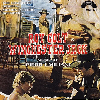 Carátula de la banda de sonido de Roy Colt y Winchester Jack