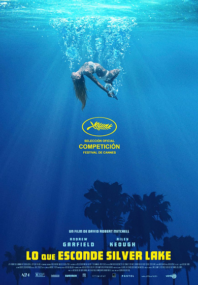 Imagen de Lo que esconde Silver lake (Cartel español)