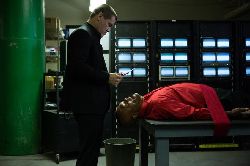 Samuel L. Jackson y Josh Brolin en Oldboy