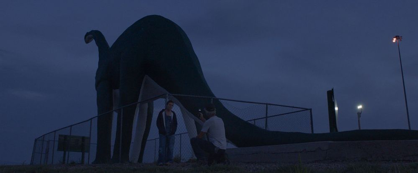 Frances McDormand y David Strathairn en Nomadland