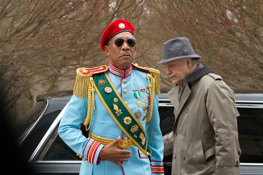 Morgan Freeman y John Malkovich en RED