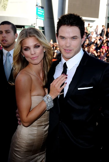 Kellan Lutz y AnnaLynne McCord en La saga Crepúsculo: Eclipse (Premiere Los Ángeles)