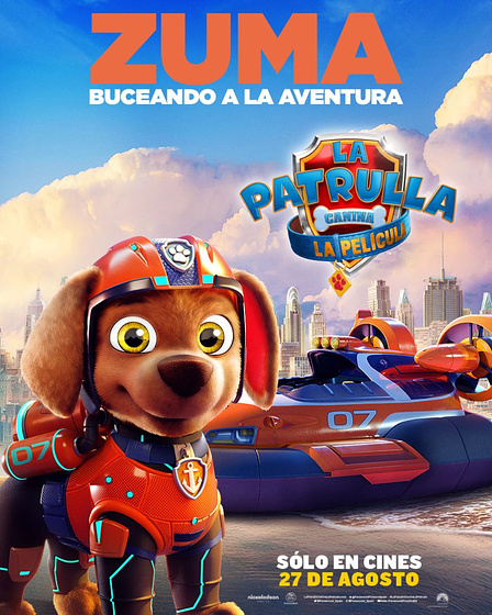 Imagen de La Patrulla Canina. La Película (Cartel personajes español)