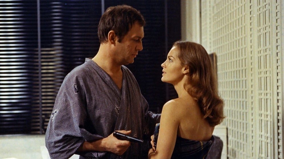 Maurice Ronet y Romy Schneider en quien