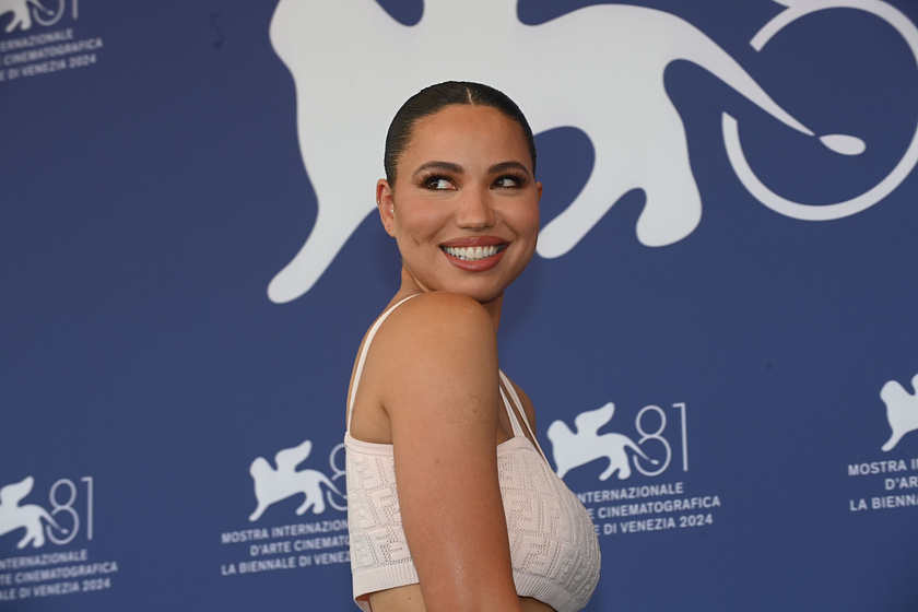 Jurnee Smollett en The Order (La Hermandad Silenciosa) (Festival de Venezia. Agosto 2024)