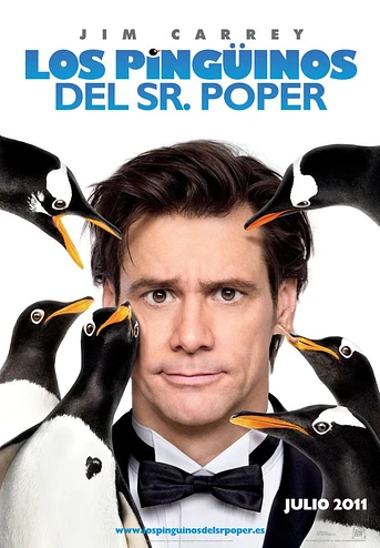 Poster de Los Pingüinos del Sr. Poper