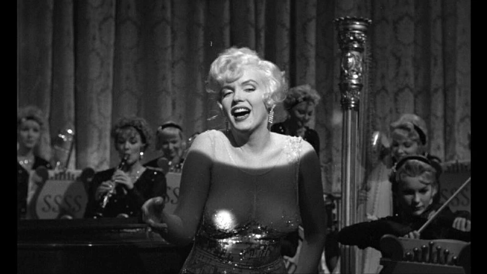 Marilyn Monroe en Con faldas y a lo loco