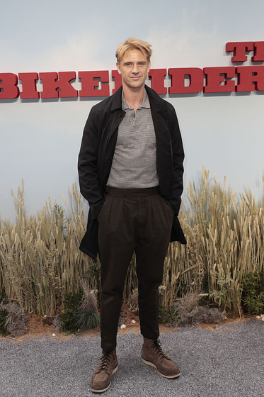 Boyd Holbrook en Bikeriders. La Ley del Asfalto (Photocall en Londres. Junio 2024)