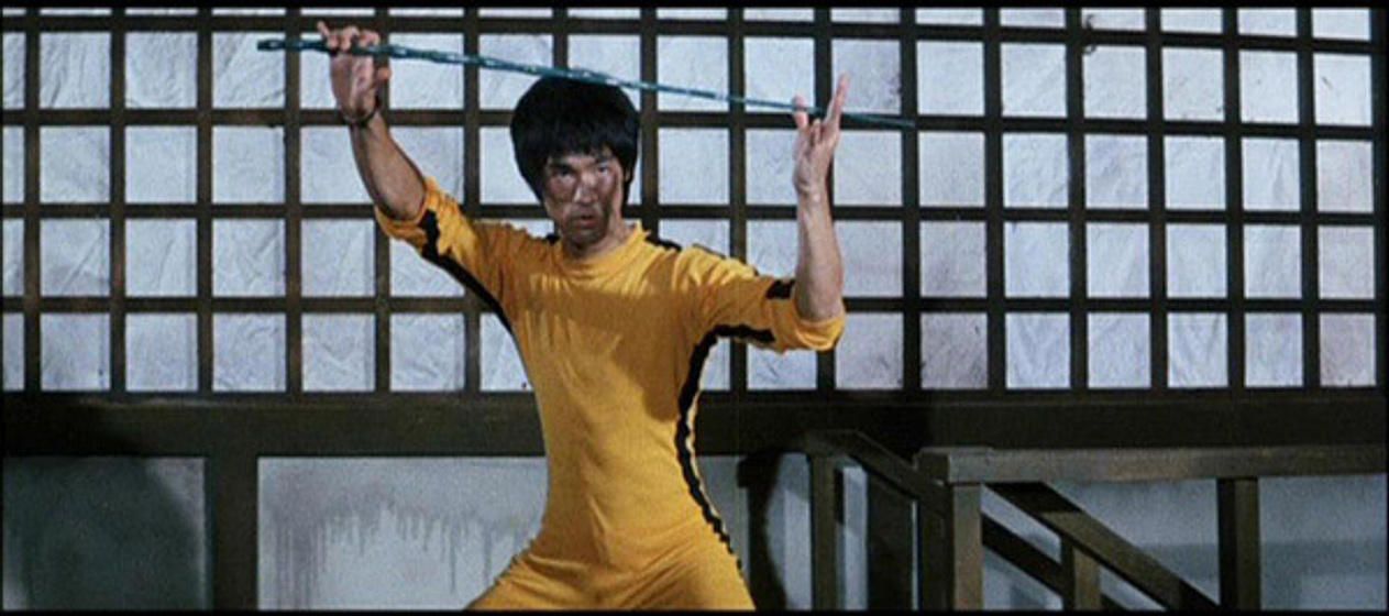 Bruce Lee en Juego con la muerte