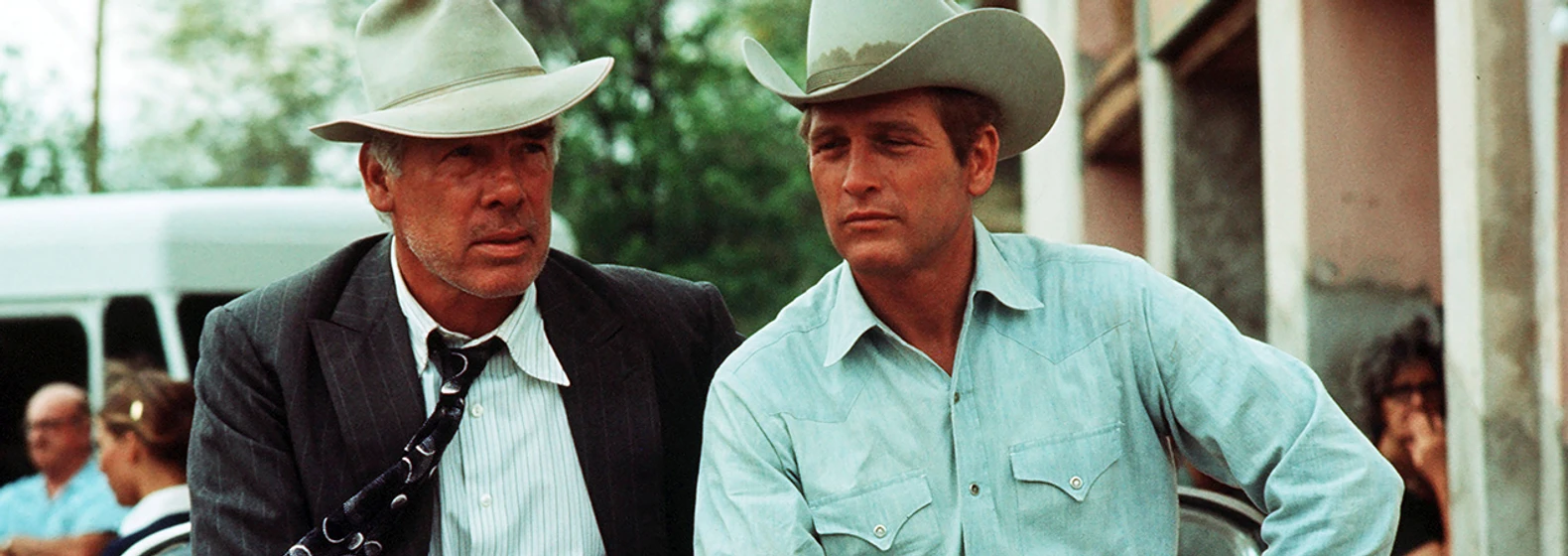 Paul Newman y Lee Marvin en los-indeseables