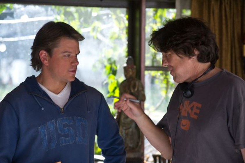 Matt Damon y Cameron Crowe en Un Lugar para soñar