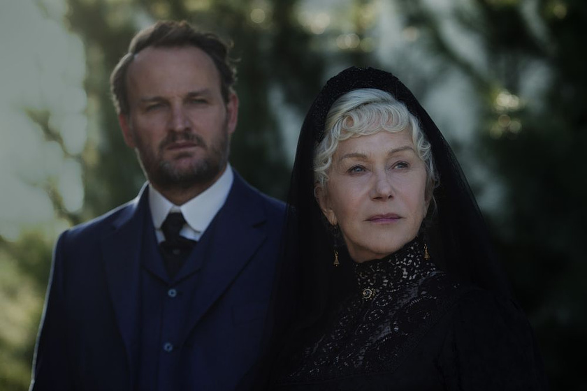 Helen Mirren y Jason Clarke en Winchester
