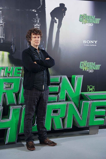 Michel Gondry en The Green Hornet (Premiere en Madrid. Diciembre 2010)