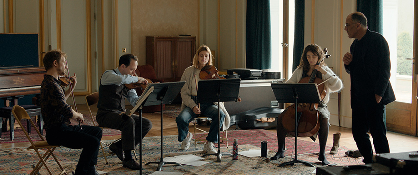 Frédéric Pierrot, Emma Ravier y Marie Vialle en The Musicians