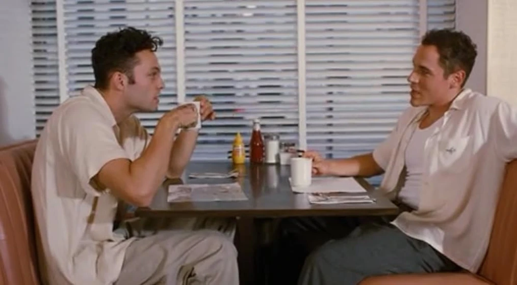 Vince Vaughn y Jon Favreau en swingers-1996