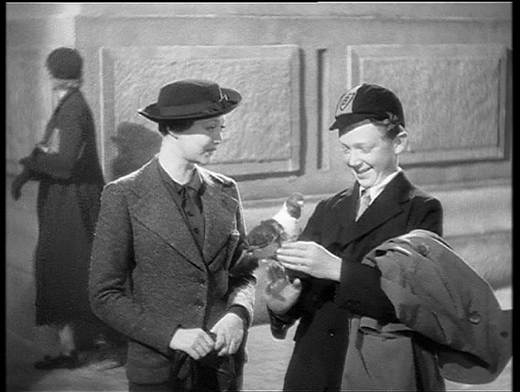 Sylvia Sidney y Desmond Tester en Sabotaje [La Mujer Solitaria]