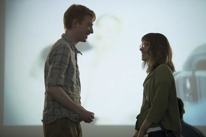 Rachel McAdams y Domhnall Gleeson en Una Cuestión de Tiempo