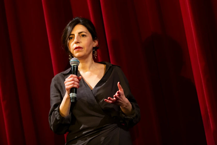Eva Neymann en when-lightning-flashes-over-the-sea (Berlinale. Febrero 2025)