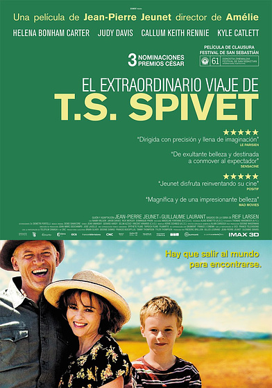 Imagen de El Extraordinario viaje de T.S. Spivet (Cartel final español)