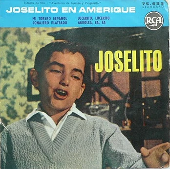 Carátula de la banda de sonido de Aventuras de Joselito en América