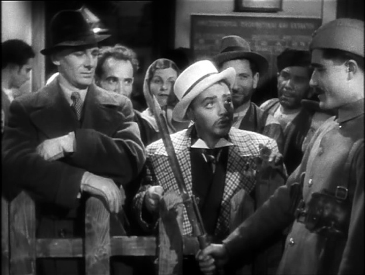 Peter Lorre y John Gielgud en El Agente Secreto