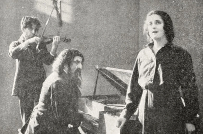 Clara Kimball Young y Wilton Lackaye en trilby