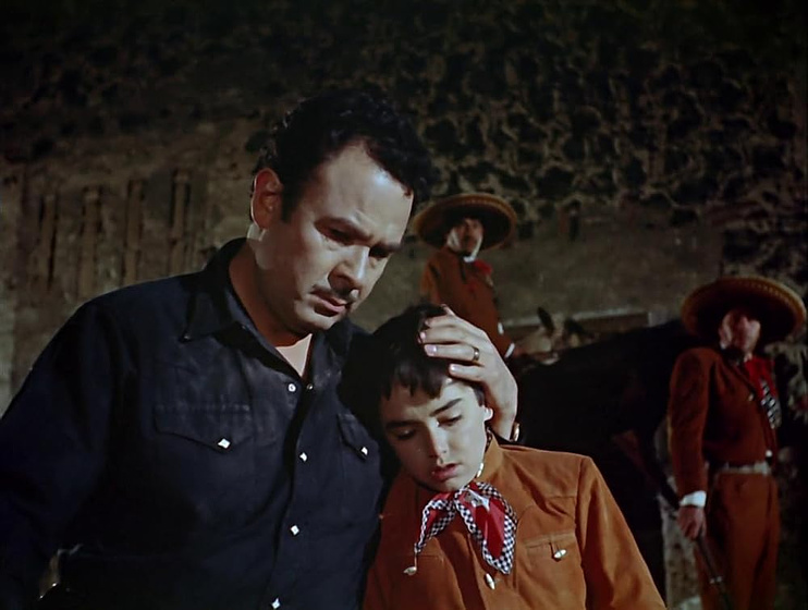 Antonio Aguilar y Joselito en El Caballo Blanco