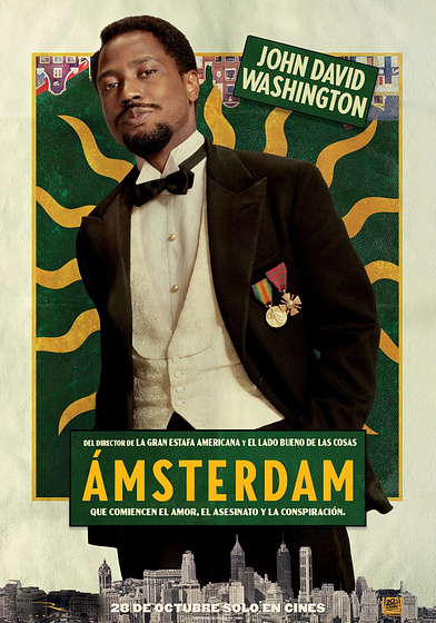 Imagen de Amsterdam (Cartel personajes español)