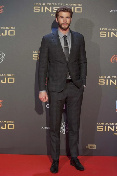 Liam Hemsworth en los-juegos-del-hambre-sinsajo-parte-2 (Premiere en Madrid. Noviembre 2015)