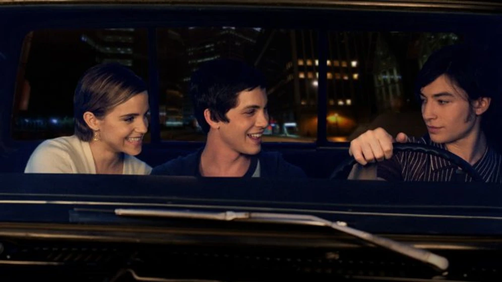 Emma Watson, Logan Lerman y Ezra Miller en las-ventajas-de-ser-un-marginado