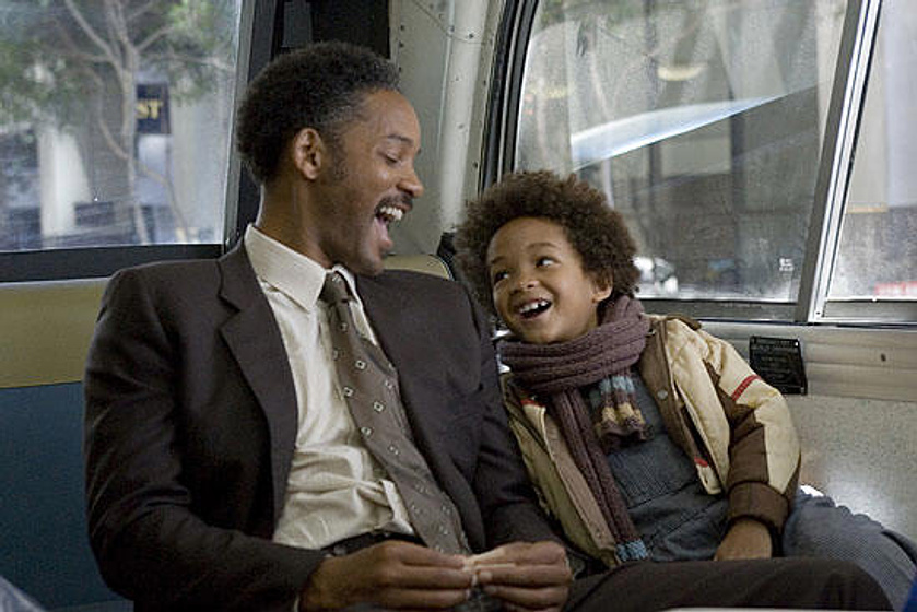 Will Smith y Jaden Smith en En Busca de la Felicidad