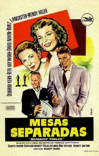 Poster de Mesas Separadas