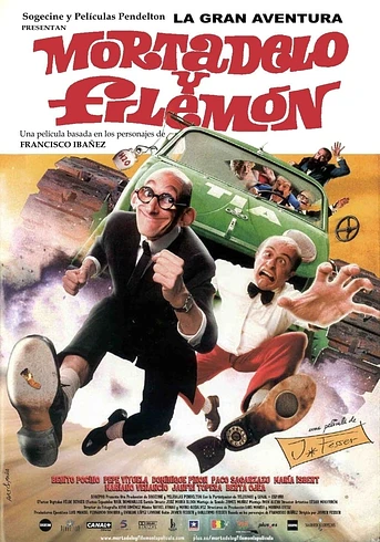 Poster de La Gran Aventura de Mortadelo y Filemón