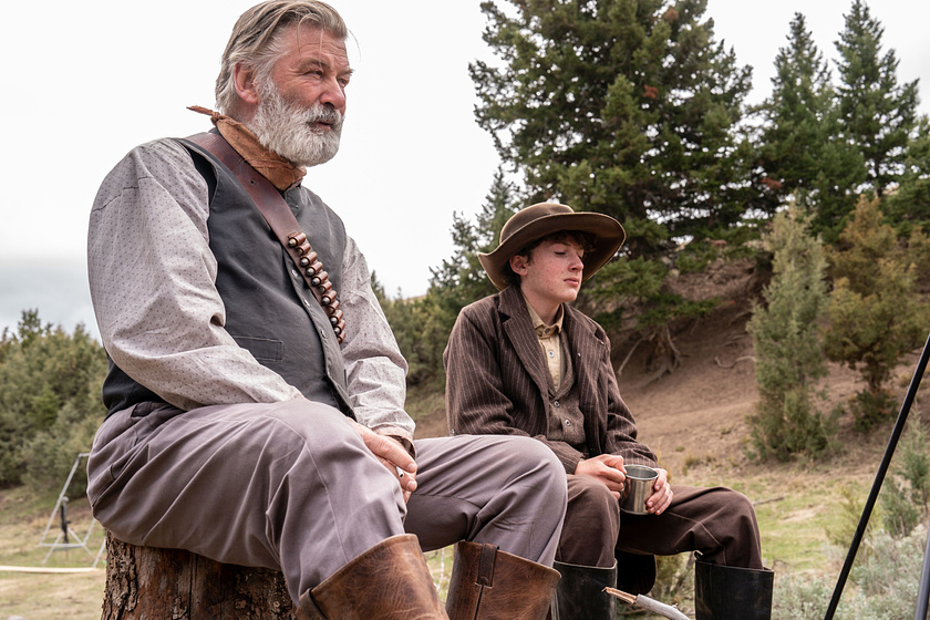 Alec Baldwin y Patrick Scott McDermott en Dos Forajidos