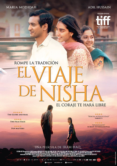 Imagen de El Viaje de Nisha (Cartel español)
